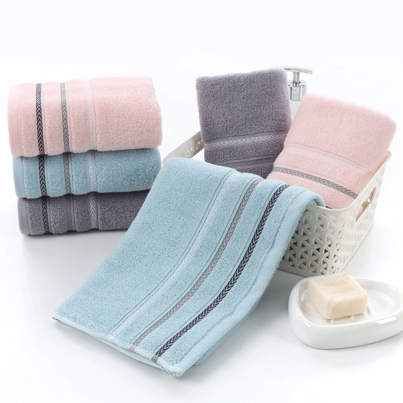 

10pcs/set Wash Face Towel Cotton Solid Color Towel Bathroom Towel Daily Necessities Breathable and Absorbent Hair Towel Wrap