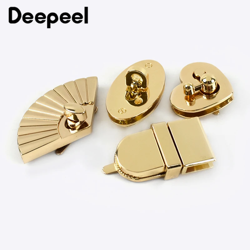 2 шт. Deepeel металлический кошелек застежка поворотный замок рессорный хомут набор