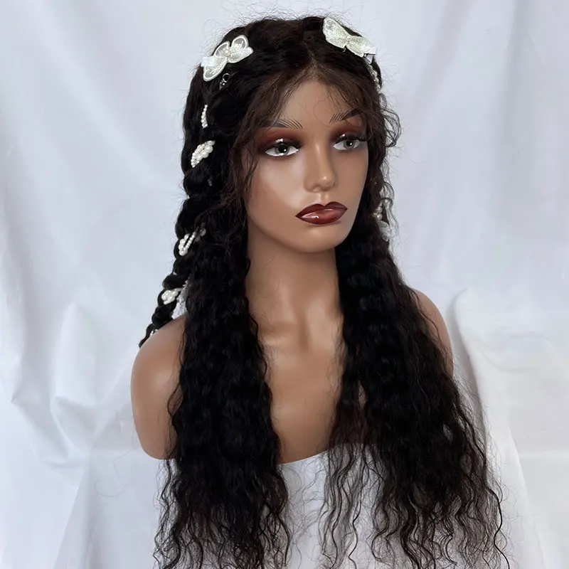 Mannequin Dark brown Female Adult Size Mannequin Head Bust Manikin Head For Wigs Display Superskin Heads PVC Manikin Head