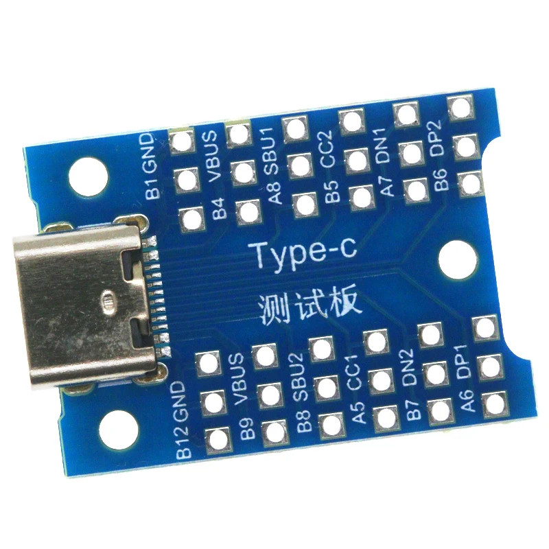 1 шт. Новый usb-интерфейс usb type-c тестовая зарядная плата сделай сам для ardunio
