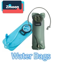 2l 3l water carry bag tpu blue green with 100cm pvc pipe