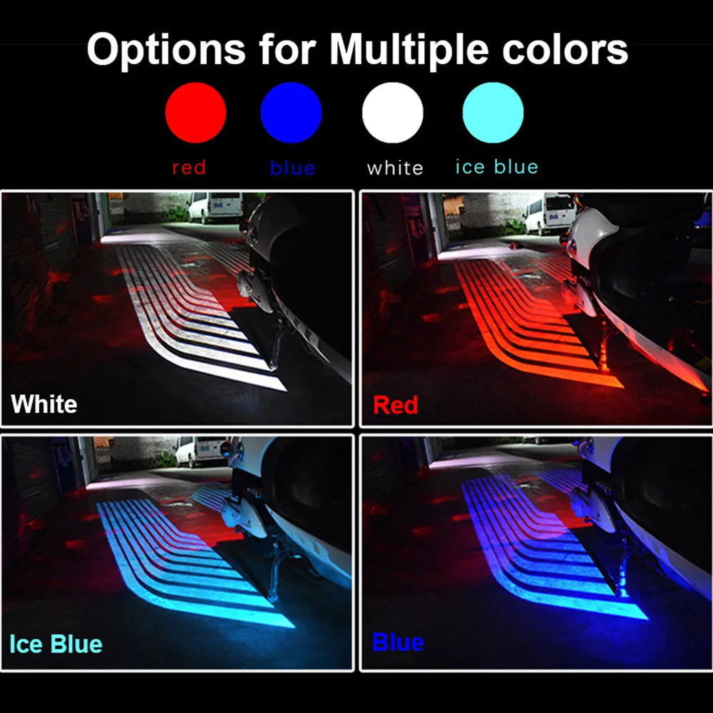 

Motorcycle LED Body Projection Light Welcome Light Chassis Light Wing Decoration Accessories Color Lights