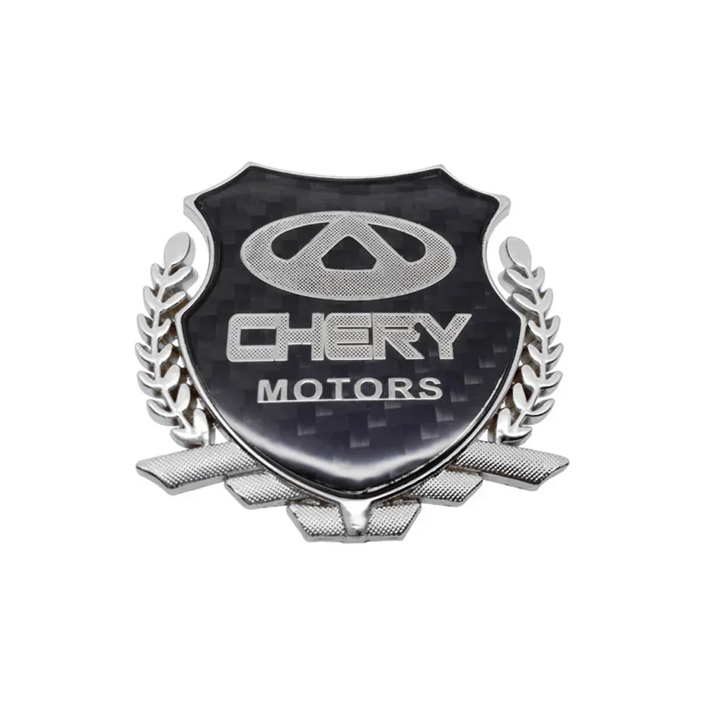 

3D металлическая наклейка с логотипом автомобиля для Chery Tiggo 2 3 5 T11 QQ A3 A5 E3 EQ X1 QQ3EV 3X E5 A1 V5 ARRIZO 3 5 7 эмблема значок наклейка на дверь