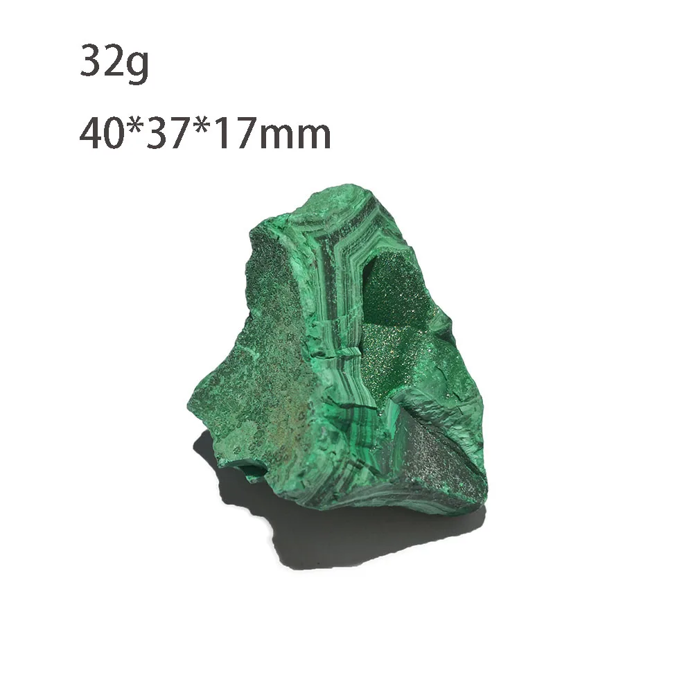 

32g C5-3G High Quality Natural Velvet Malachite Mineral Crystal Specimen Gift Collection Decorations From Congo