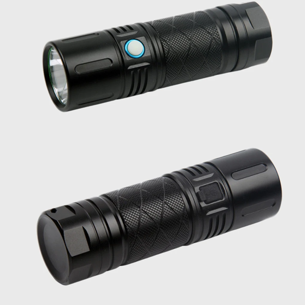 

Flashlight Waterproof Durable Micro Lamp USB Rechargeable Outdoor Lighting