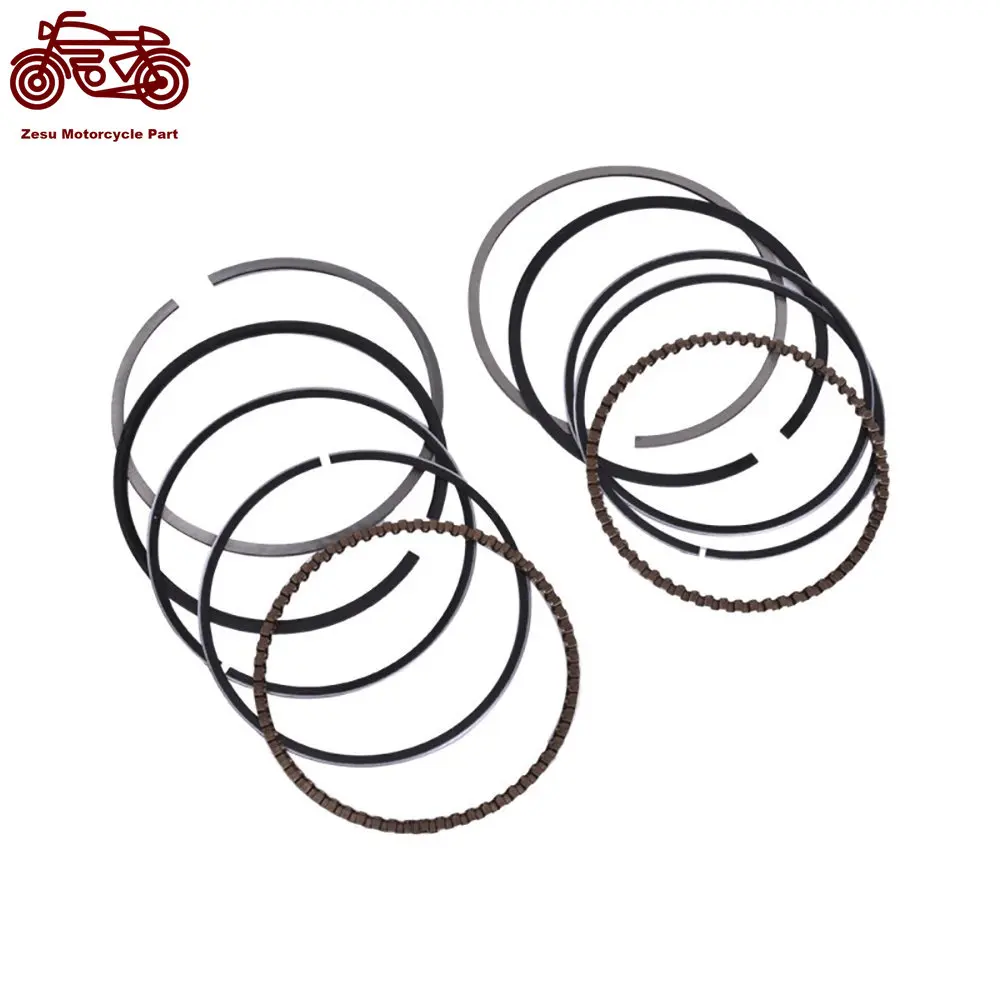 60mm Motor Bike Piston Rings For Honda VF250 VF250V Magna250 KV0 VTR250 Spada250 VTZ250 Spada Magna VF VTR VTZ 250 0.8x0.8x1.5mm