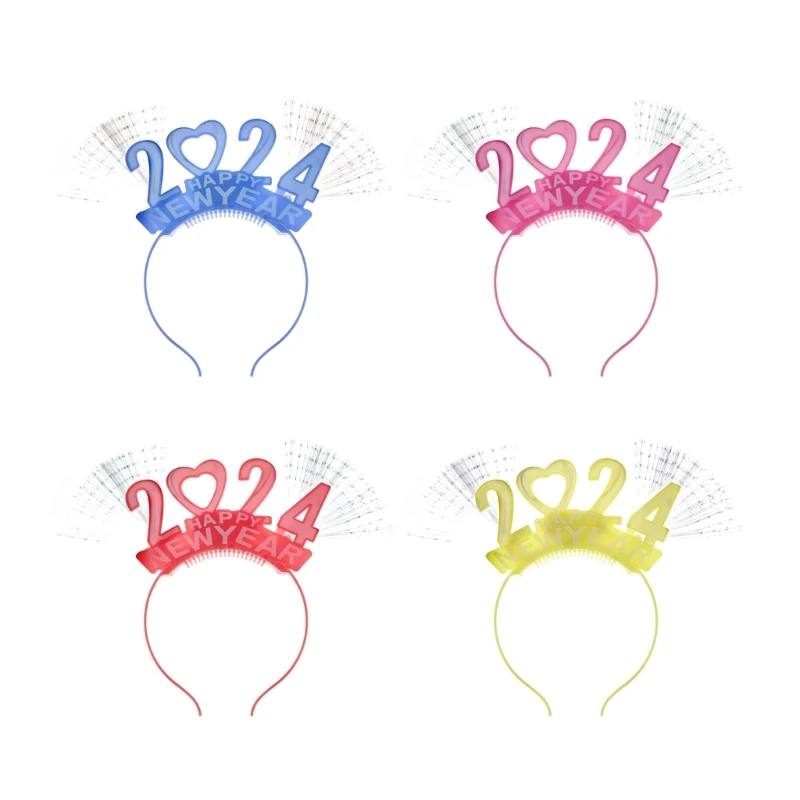 

Birthday Wedding Luminous Headband Festival Glow New Year Hairband