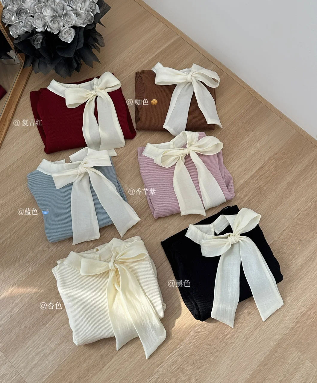 Новый вязаный свитер Anivia с круглым вырезом 2023 осень/зима модный Свободный