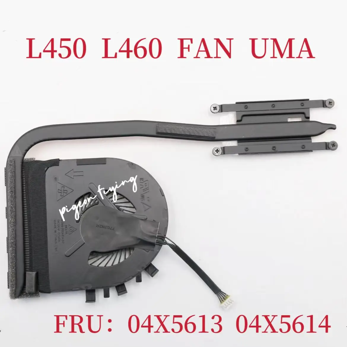 Вентилятор L450 для ноутбука Thinkpad L460, встроенный охлаждающий вентилятор для видеокарты FRU :04X5613 04X5614
