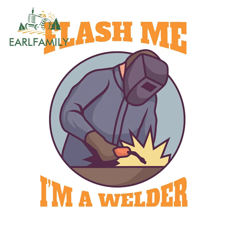 EARLFAMILY 13 см x 10 3 автомобильные наклейки для сварщика доска серфинга виниловая