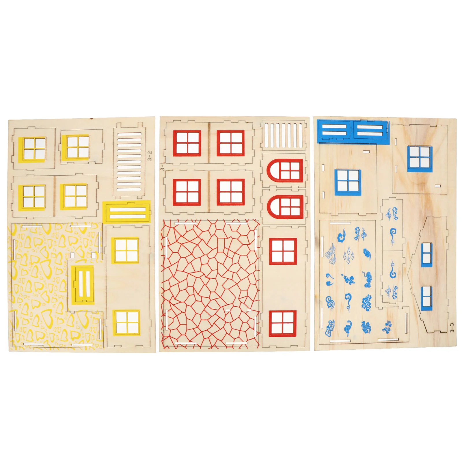 

Hamster Hideout House Rat Castle Room Woodencage Habitat Animal Hut Accessories Multiple Layer Toy Toys Home Bath Maze Sand Pet