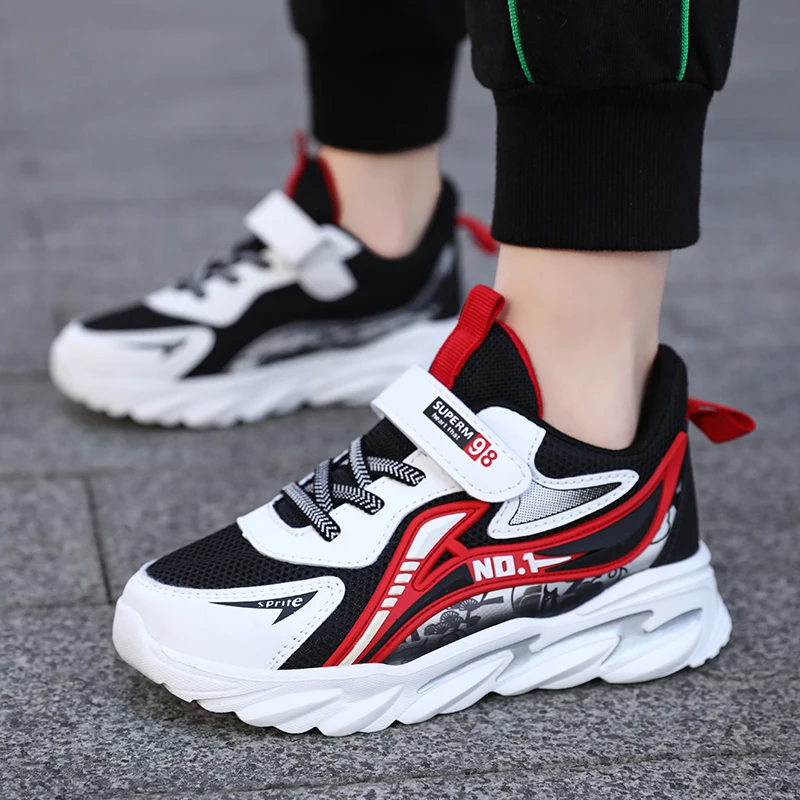 Children Shoes Fashion Kids Sneakers Sport Shoes for Boys Fashion Mesh Running Shoes Children Breathable Casual Walking Shoes