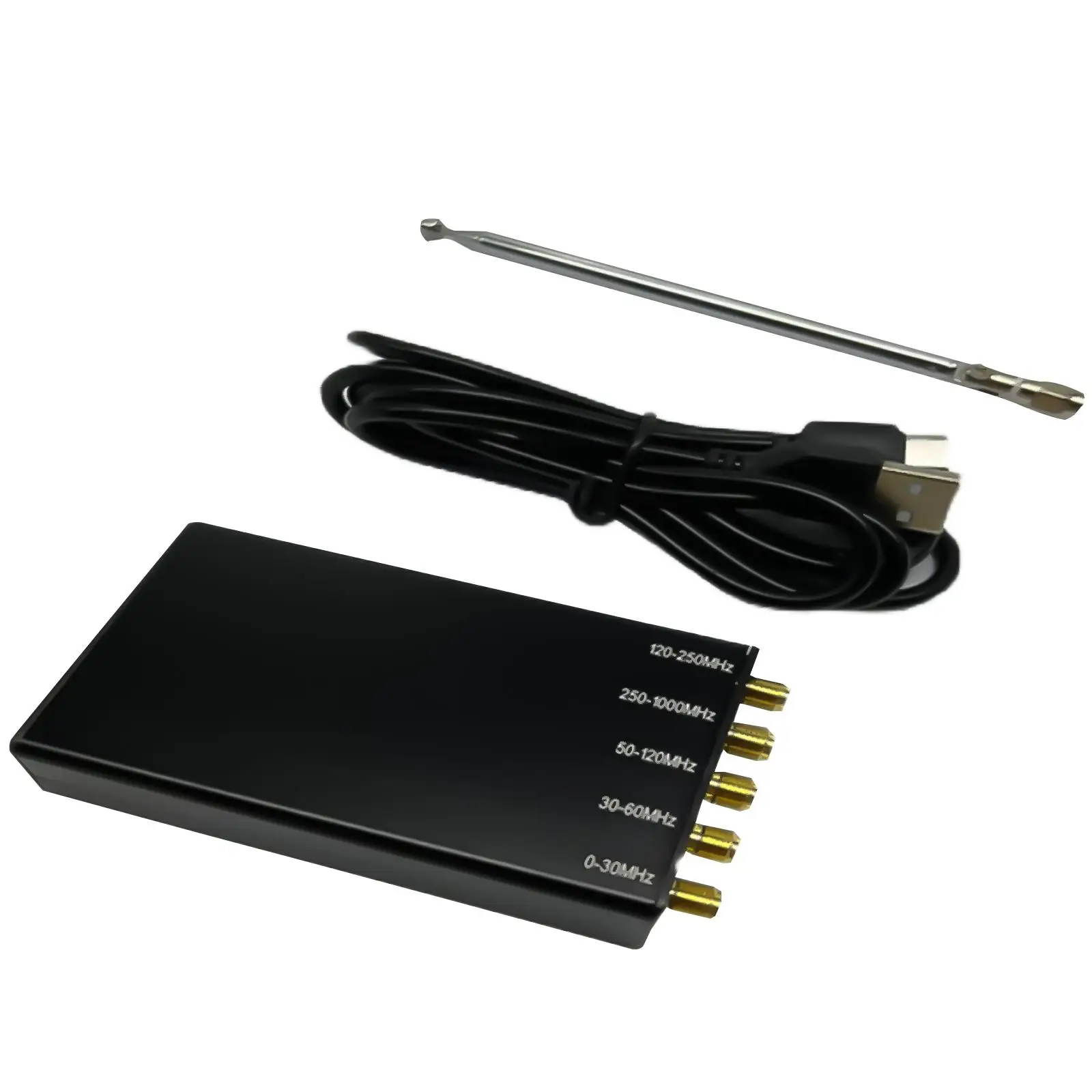 

10M Portable Receiver Adc 12Bit Voice Transmission 5 Antenna Interface