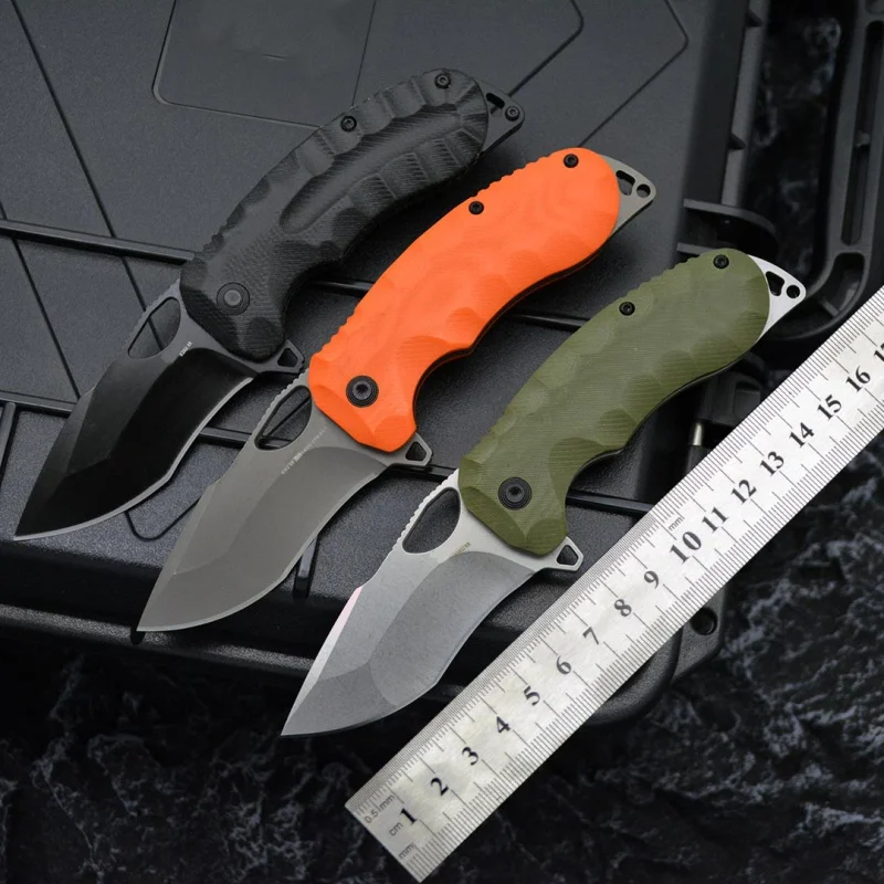 

D2 Steel Folding Knife High Hardness Military Knife Outdoor Camping Knife Portable a Folding Knife Self-Defense Knife