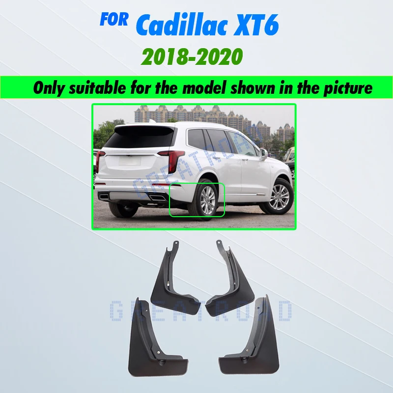 

Для Cadillac XT6 2018-2023 2019 2020 2021 2022 автомобильные брызговики брызговики брызговики брызговики аксессуары для крыльев