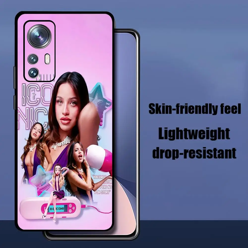 Фото Чехол для телефона Perfectas For Singer Xiaomi Redmi Note 15 14T 13Lite 12S 5g 4g Pro Plus E-Emilia, мягкий чехол, черный, полная защита №5
