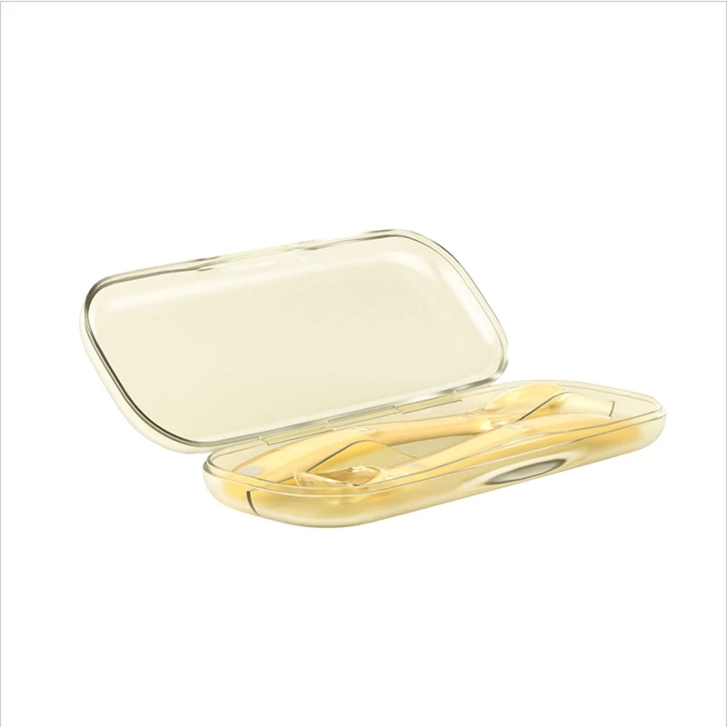 

Silicone Baby Spoons Food Grade Silicone Training Spoon Gentle on Baby’s Gums Comfortably in Baby's Hands Safe Use