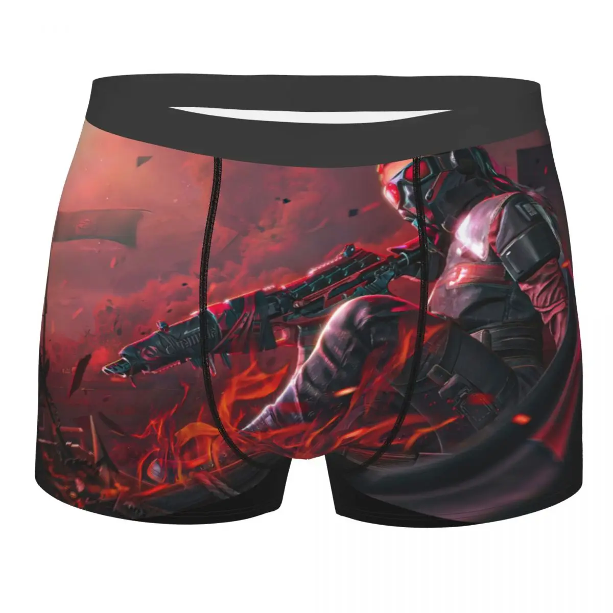 

Dame Men Boxer Briefs COD Game Breathable Funny Underwear High Quality Print Shorts Gift Idea