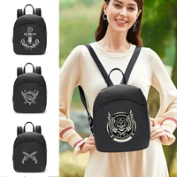 women backpack shoulder clutch bag small school pack graceful bags for girls skull series wallet key case backpacks handlebags