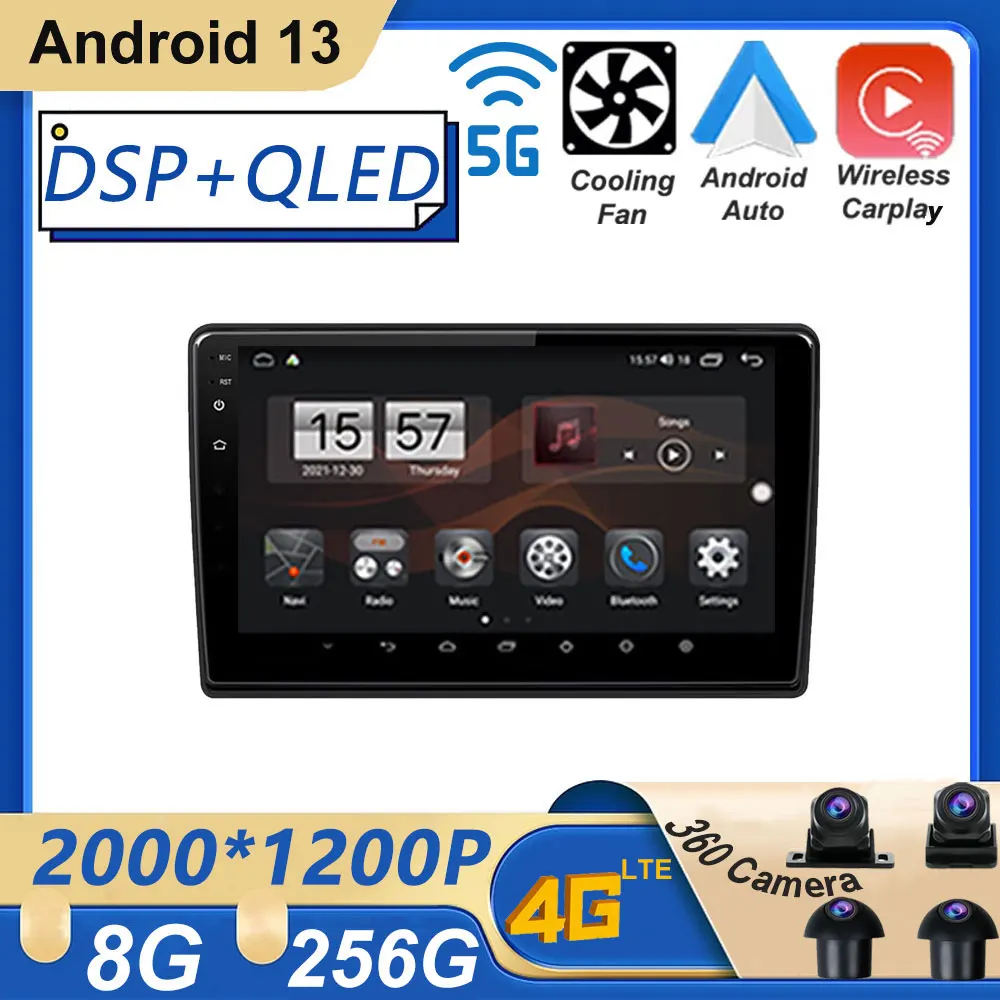 

Автомобильная Мультимедийная система, стерео-система на Android 13, с GPS, видеоплеером, для Citroen C5 2, 2008-2017, 10 дюймов, типоразмер 2DIN