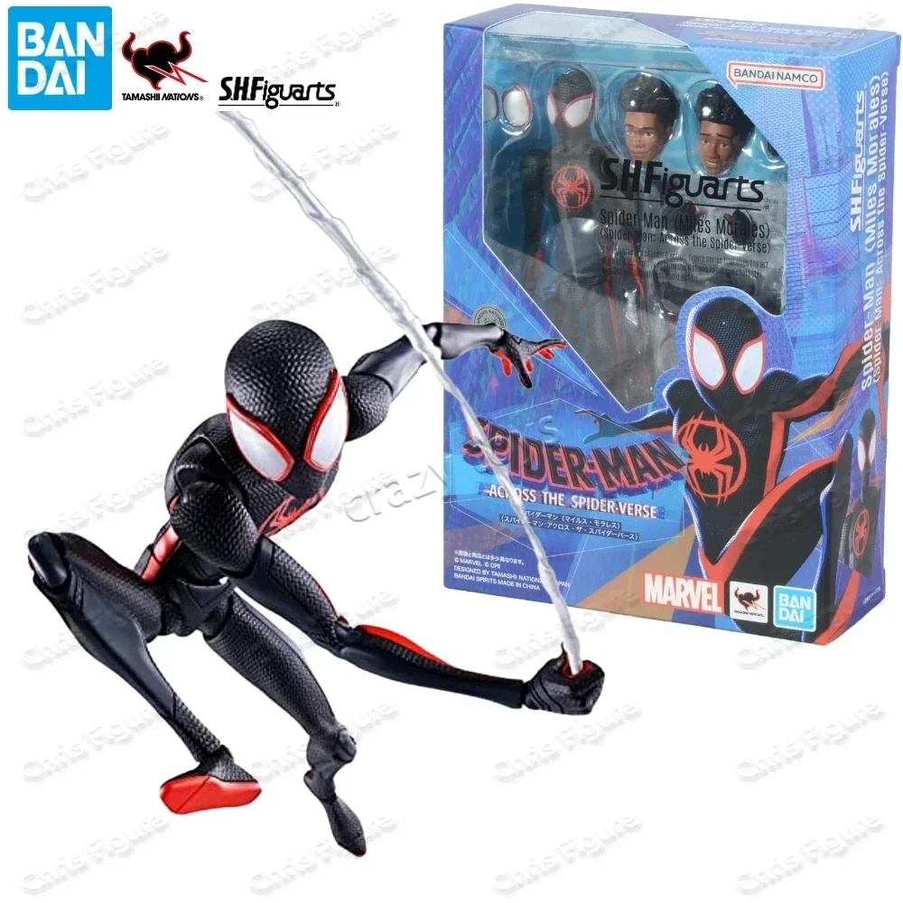 Фото В наличии: Bandai S.H. Коллекционная фигурка Figuarts Spider-Man: Across The Spider-Verse Гвен Майлз Моралес (переиздание) – подарок для любителей коллекционирования №2