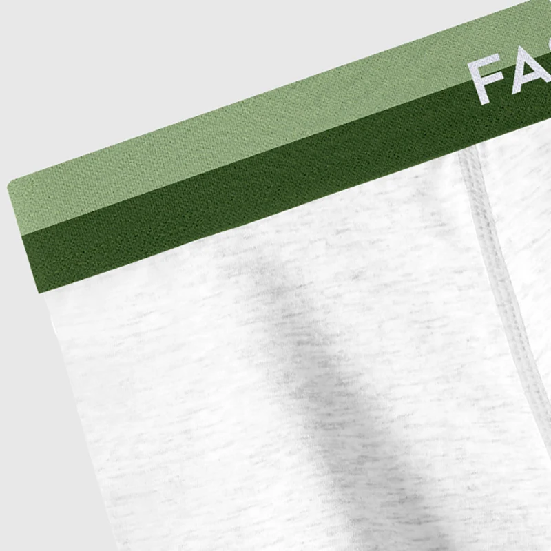 High Quality Cotton Men's Boxer Underwear Fashion Letter Belt Men's U Convex Pouch Breathable Solid Color Male Panties Shorts