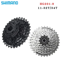 original hg201 hg200 9 speed cassette hyperglide sprocket mtb 11 32t 11 34t for mountain bike bicycle parts