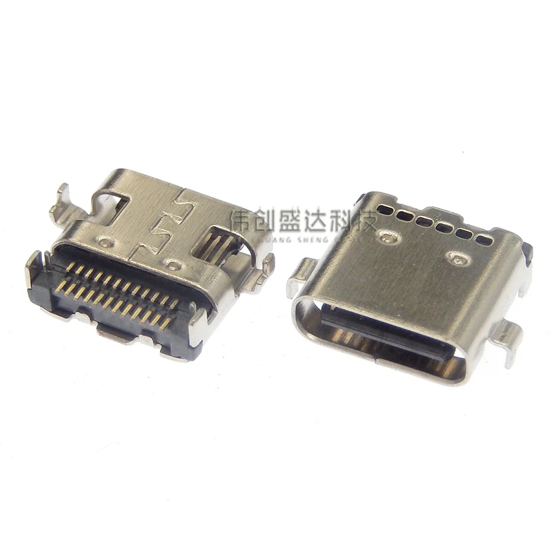 

1/2/5/10 шт. новый для Lenovo T480 T580 L480 L580 L490 Type-c 24p USB C разъем для зарядки USB-разъем