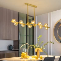 nordic modern pendant lamps led glass ball lights living study kitchen dining room bedroom home minimalist decor indoor lighting