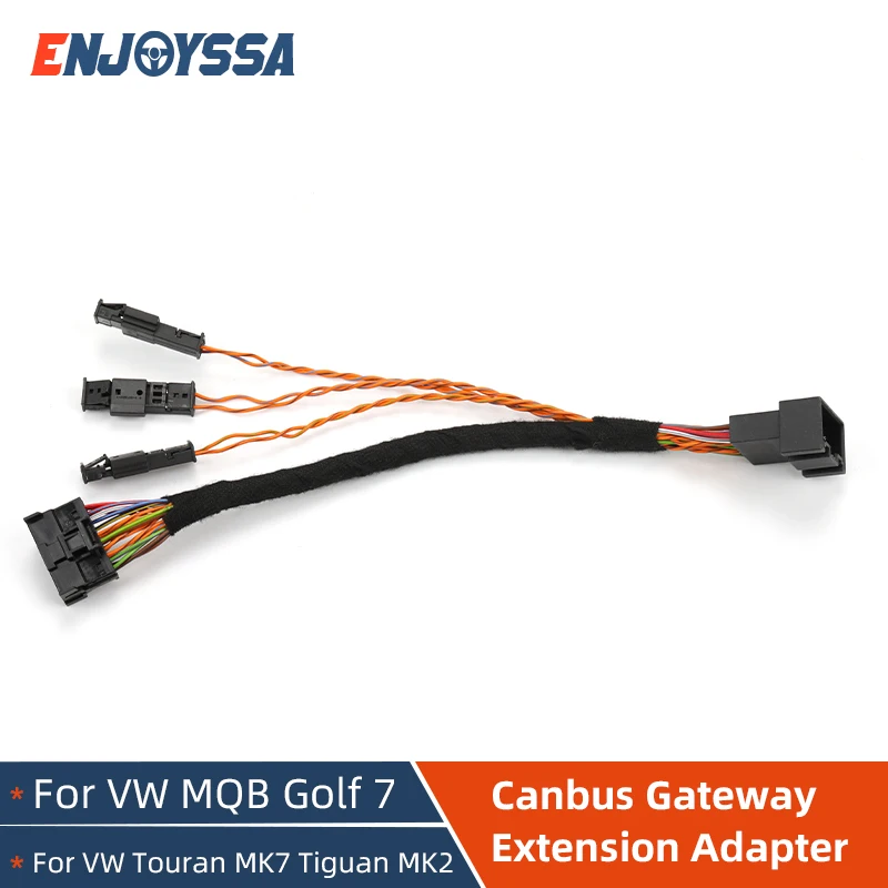 

Canbus Gateway Extension Plug and Play Adapter Cable Splitter for VW MQB CARS Touran Golf 7 MK7 Tiguan MK2