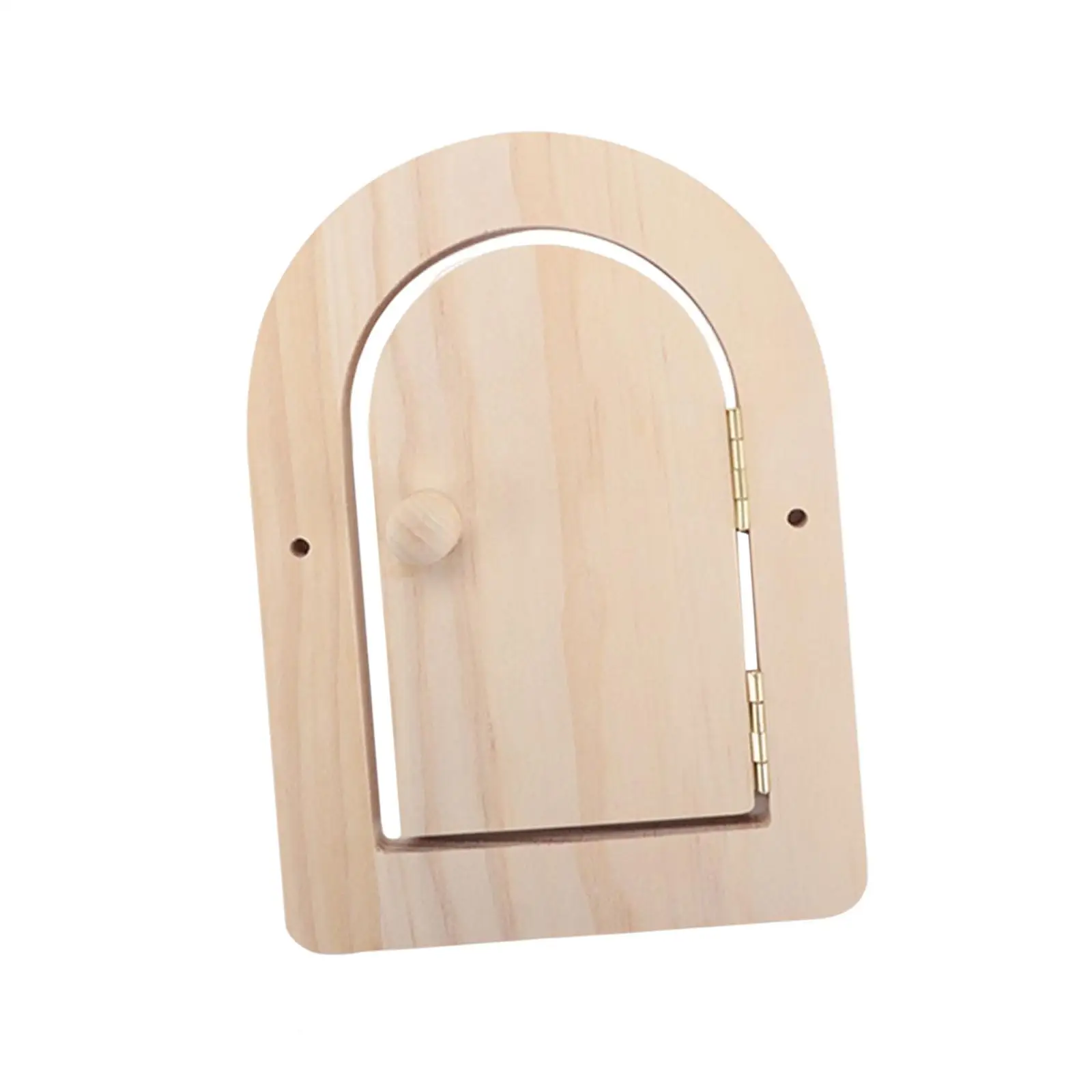 

Wood Door Busy Board DIY Accessories Material Learning Activity for
