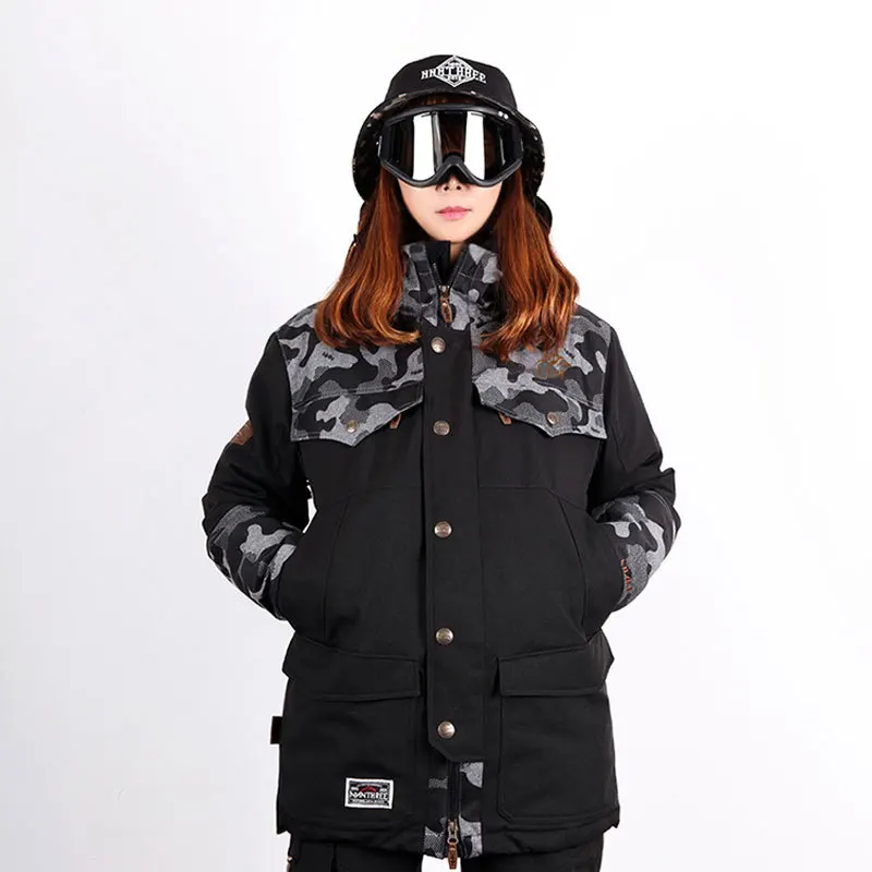 Outdoor Ski Suit Skiing Coat Snowboarding Jacket New Snow Sports Clothing For Women Waterproof Windproof Warm Coat