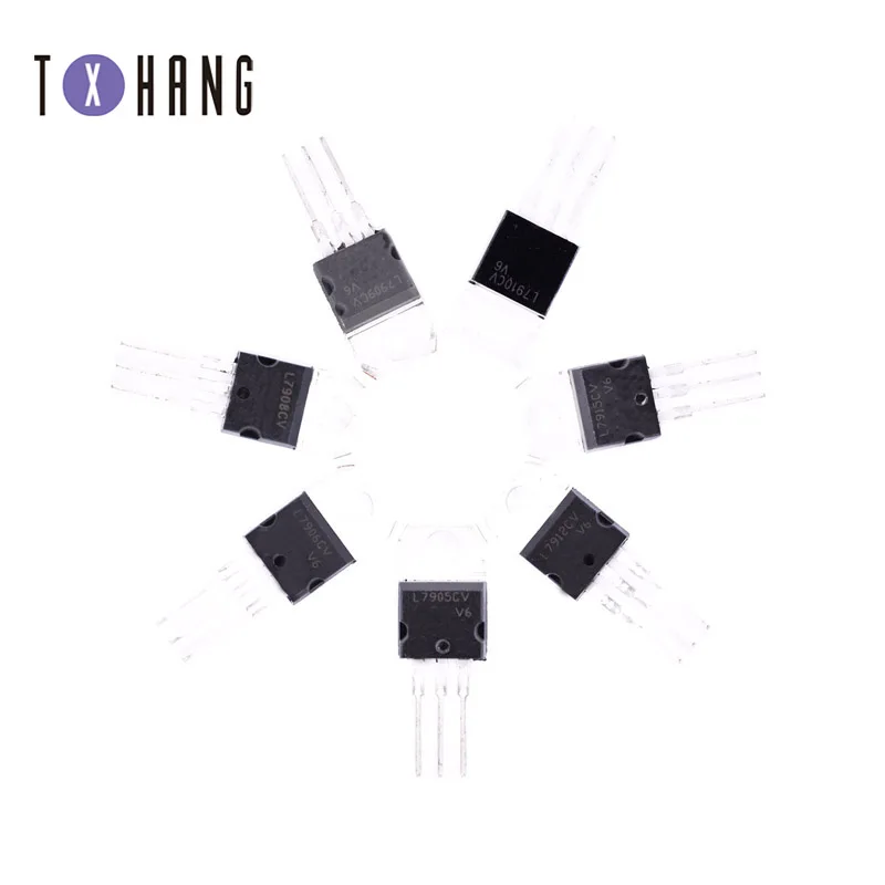 Новый регулятор напряжения L7909CV TO220 L7909 TO-220 7909 LM7909 MC7909 IC Сделай Сам электроника 10 шт./партия