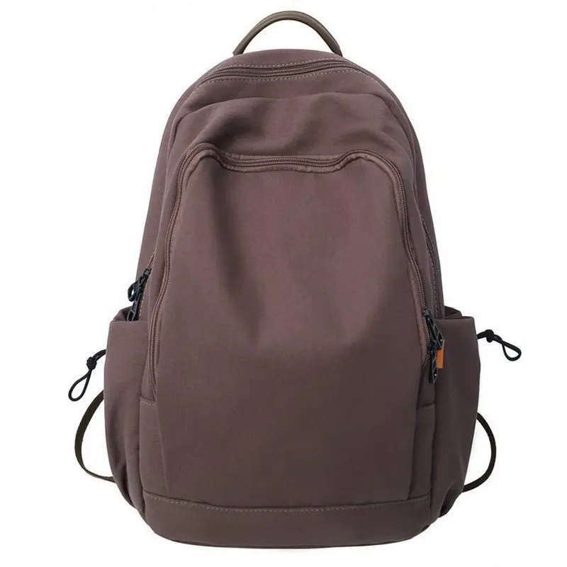 

Холщовый Рюкзак для женщин, Студенческая школьная сумка для колледжа, повседневный простой ранец