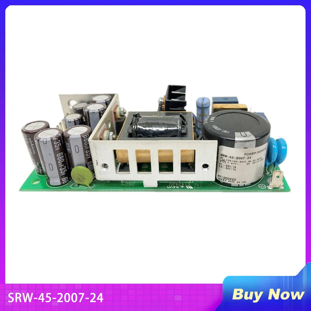 

SRW-45-2007-24 For INTEGRATED Medical Equipment Power Module +24V1A-24V1A