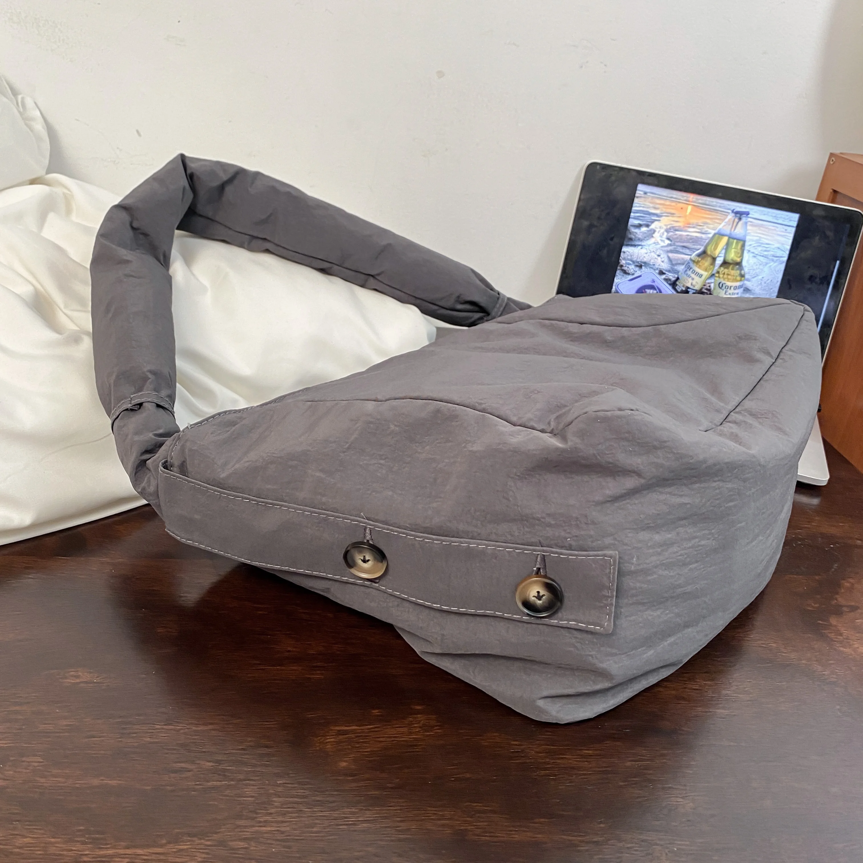 Корейские вместительные сумки через плечо модные водонепроницаемые нейлоновые