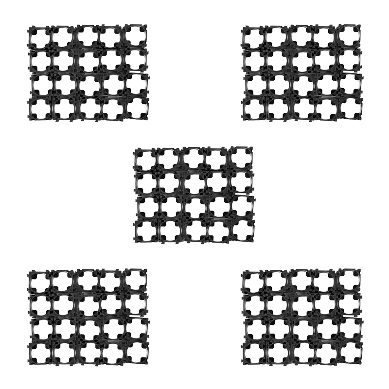 

100 Pcs 18650 Lithium Cell Battery Holder Bracket For DIY Battery Pack