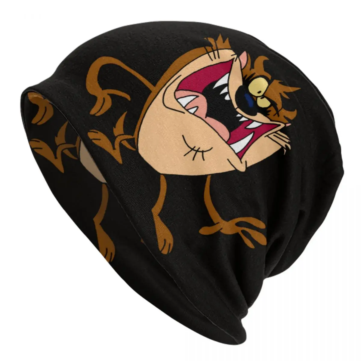 

Tasmanian Devil Beanie Cap Unisex Winter Bonnet Homme Knitted Hats Hip Hop Outdoor Ski Animation Cartoon Skullies Beanies Caps
