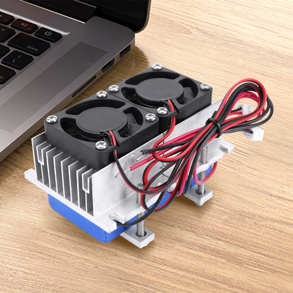 144 Вт термоэлектрическая Пельтье вентилятор для охлаждения 12 В постоянного тока