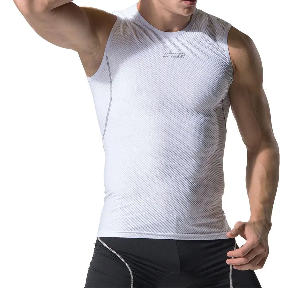 

Men Sleeveless Net Vest Running Fitness Cycling Breathable Sweat Vest