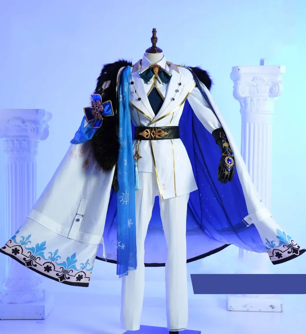 Игра Nu Carnival Эдмонд костюмы для косплея Хэллоуин карнавальная униформа аниме