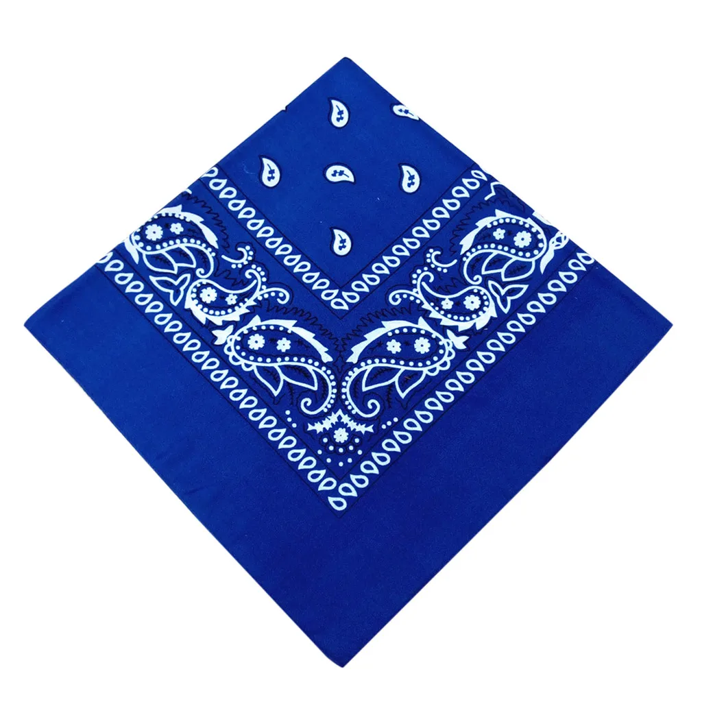 

Mens Large Handkerchiefs Cotton Tie-Dyed Headscarf Scroll Tie-Dyed Bandanna Paisley Men's Handkerchiefs Extra Large