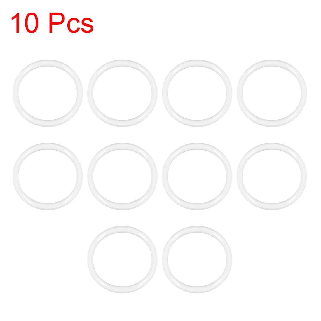 

10pcs Silicone O-Rings Seal Gasket Repair Parts Power Washer Replacements for Mechanical Sealing Pressure Vessel Gas Compressor