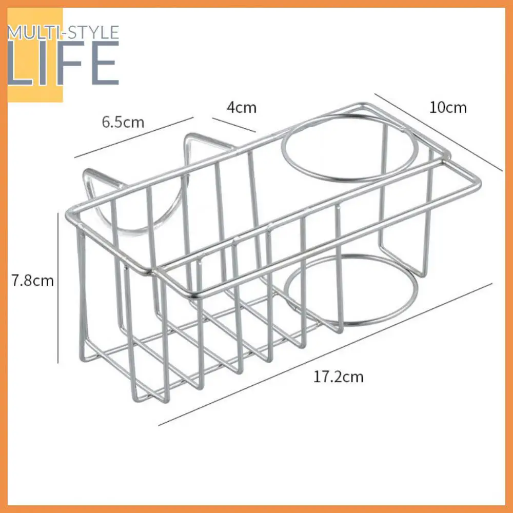 

Stainless Steel Kitchen Sink Drain Hanging Storage Basket Sink Soap Rack Drain Kitchen Storage Basket Faucet Sink Holder Shelf