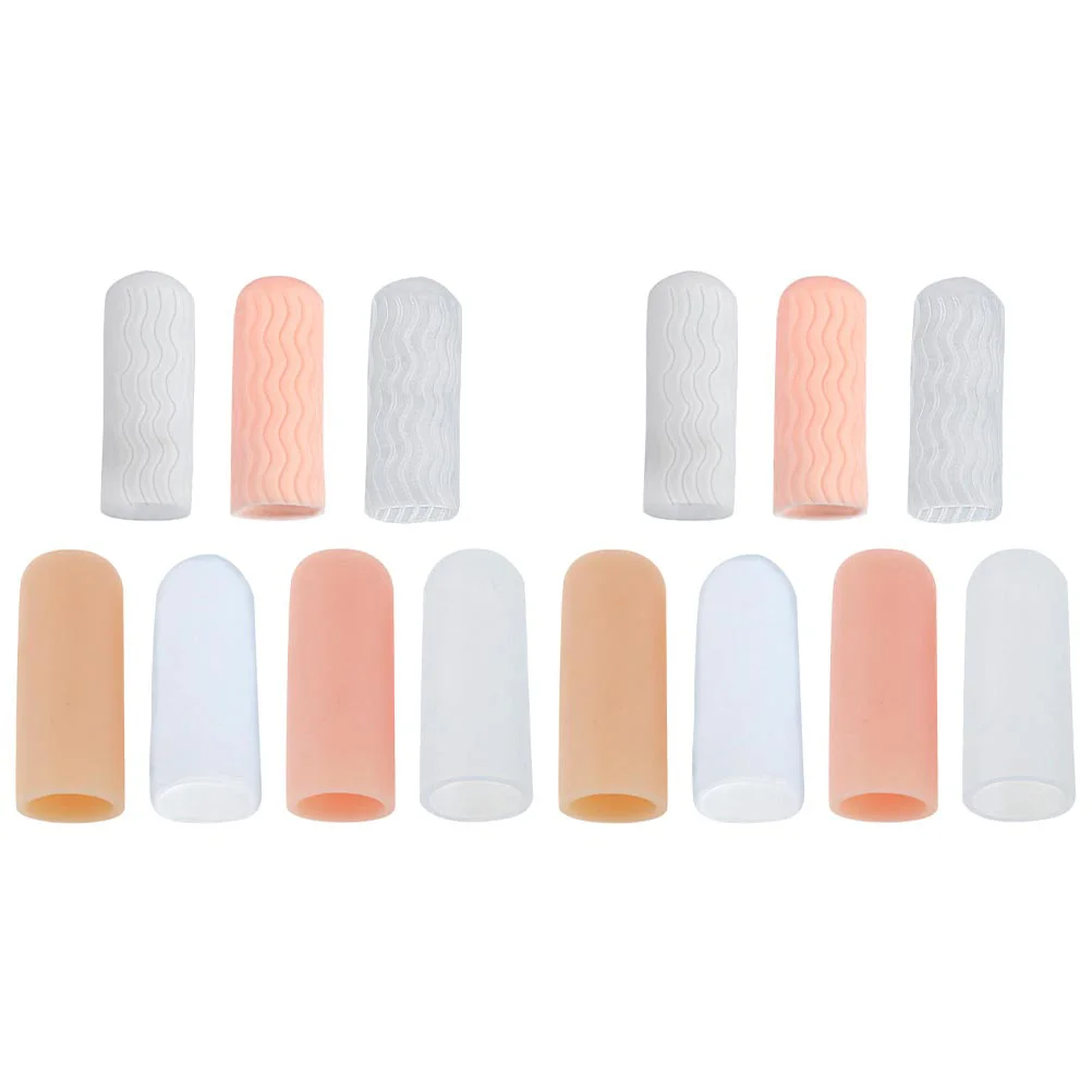 

Finger Anti Support Covers Protector Thumb Bandage Scald Silicon Silicone Reusable Sleeve Game Mobile Sleeves Protectionguitar