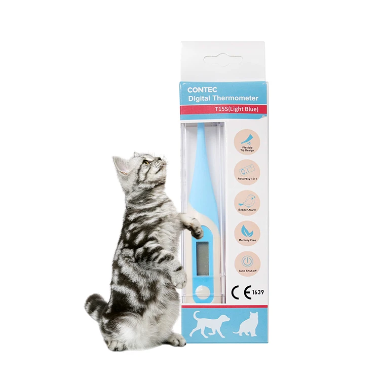 Цифровой ветеринарный электронный термометр CONTEC T15S для питомца