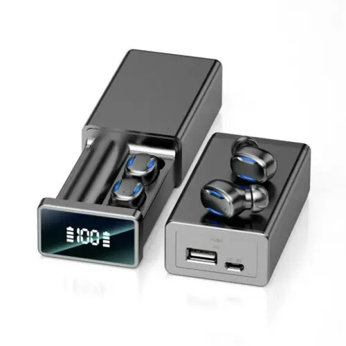 

Bluetooth беспроводные наушники, спортивная водонепроницаемая гарнитура tws 8d hifi с микрофоном