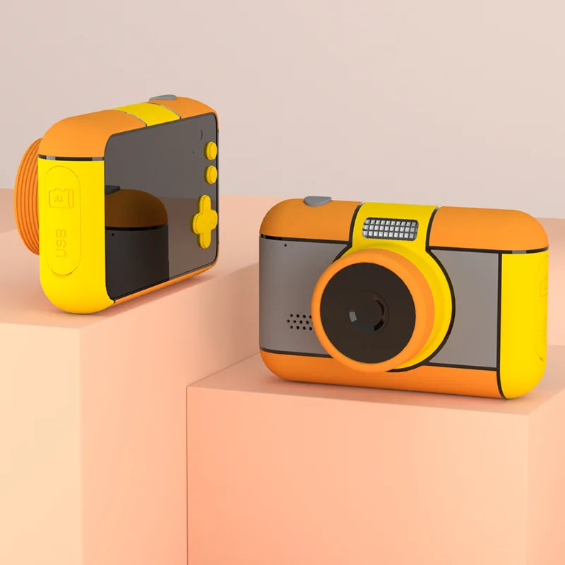 

for HD children's camera toys baby digital camera mini small single anti-private model cute orange 8G digital children's camera