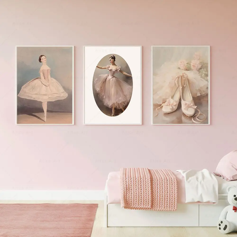 Картина на холсте &quotДевушка балерина&quot