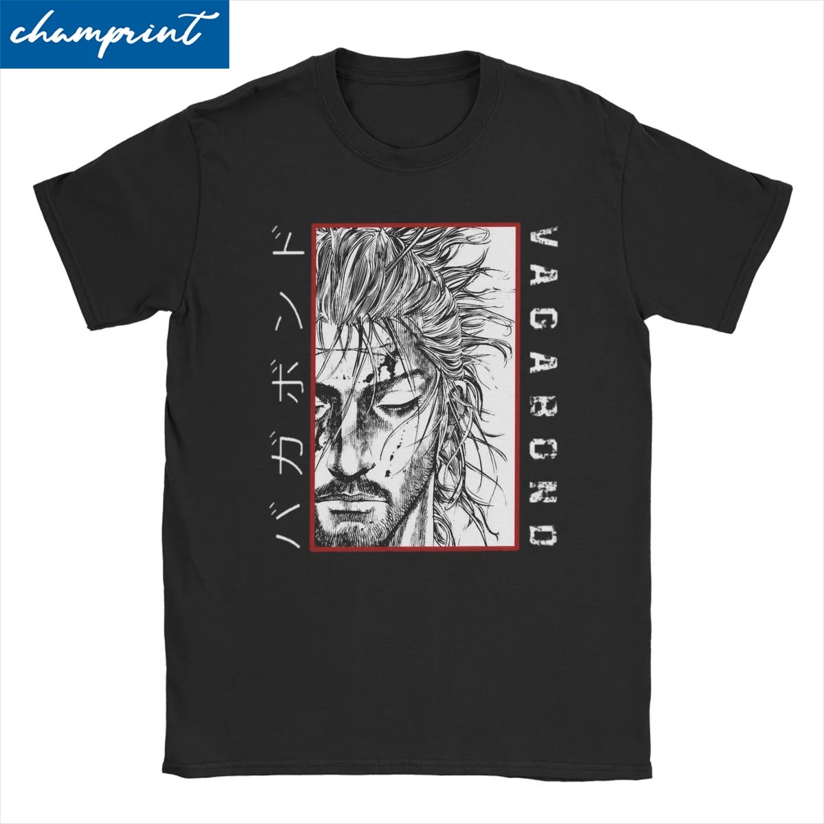 

Vagabond Anime T-Shirts for Men Women Japan Funny Cotton Tees O Neck Short Sleeve T Shirt 6XL Clothes
